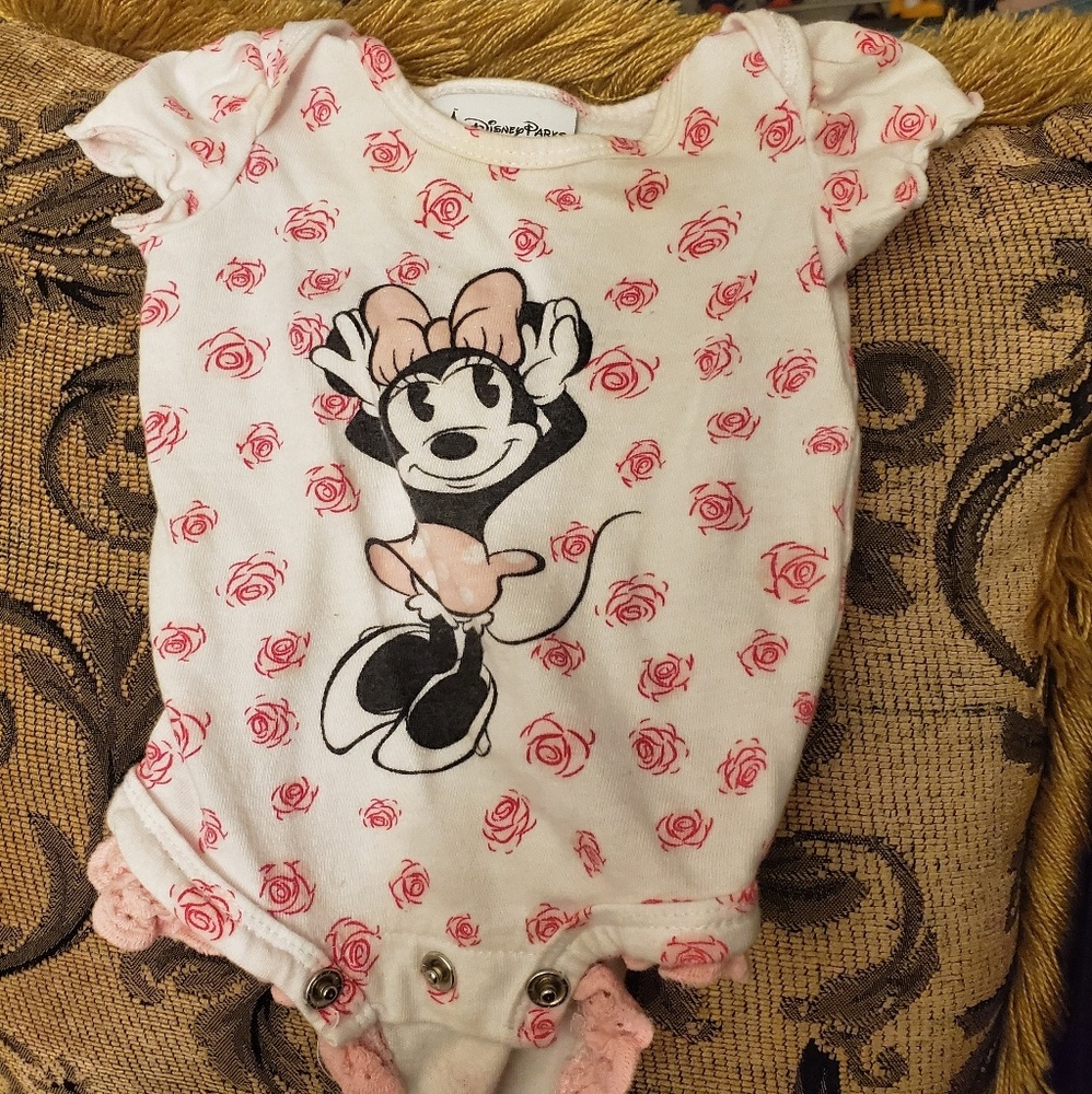 Minnie mouse onesie